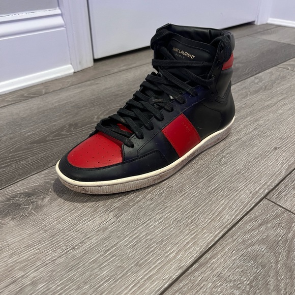 Size 40.5 Yves Saint Laurent High top men’s sneakers - Picture 2 of 5